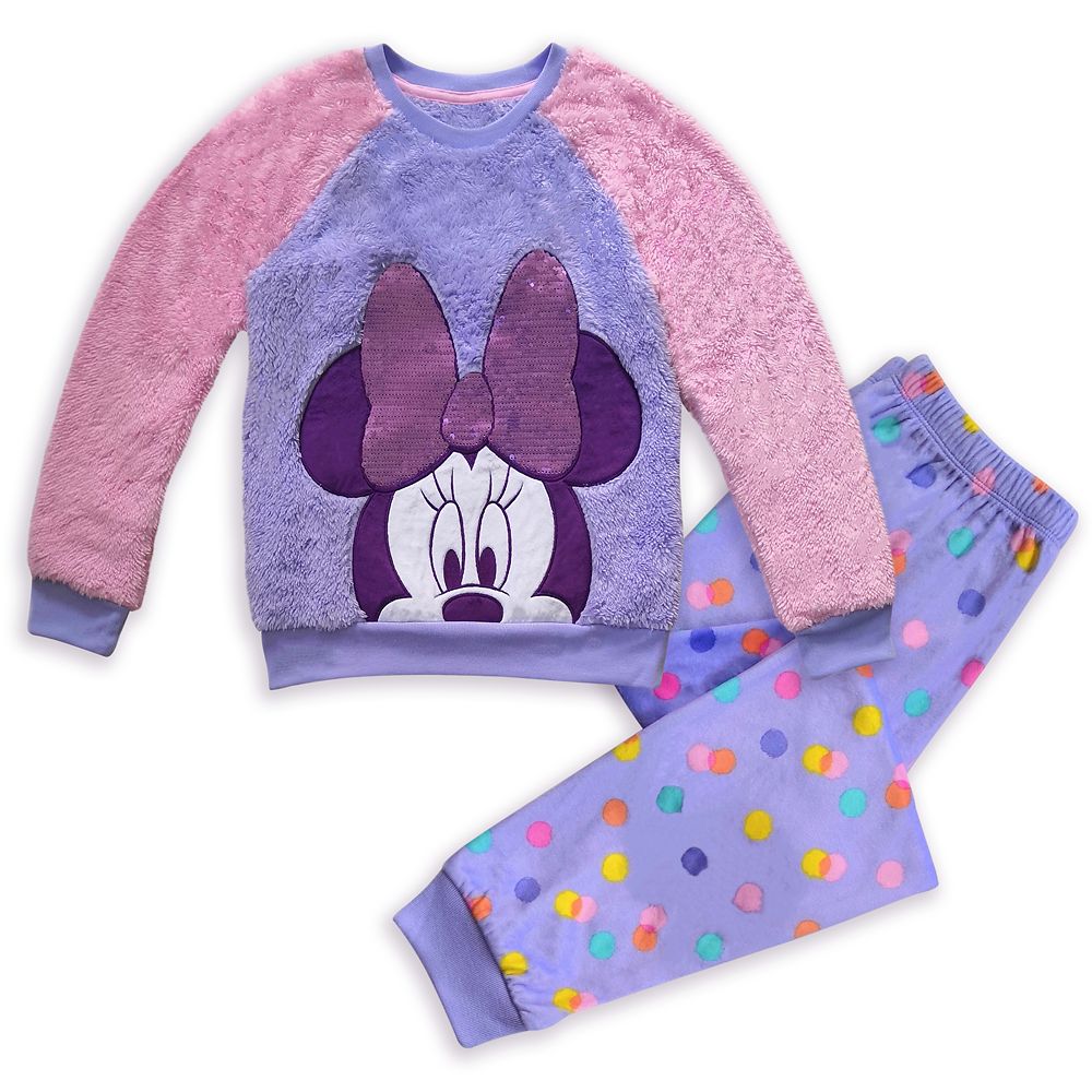 Minnie Mouse Fleece Pajama Set for Girls