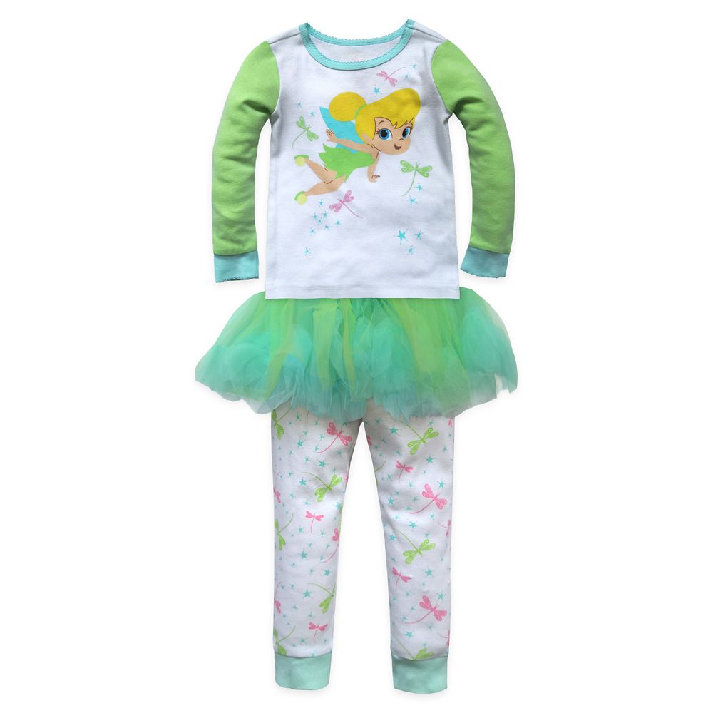 Tinker Bell PJ PALS and Tutu Set for Girls