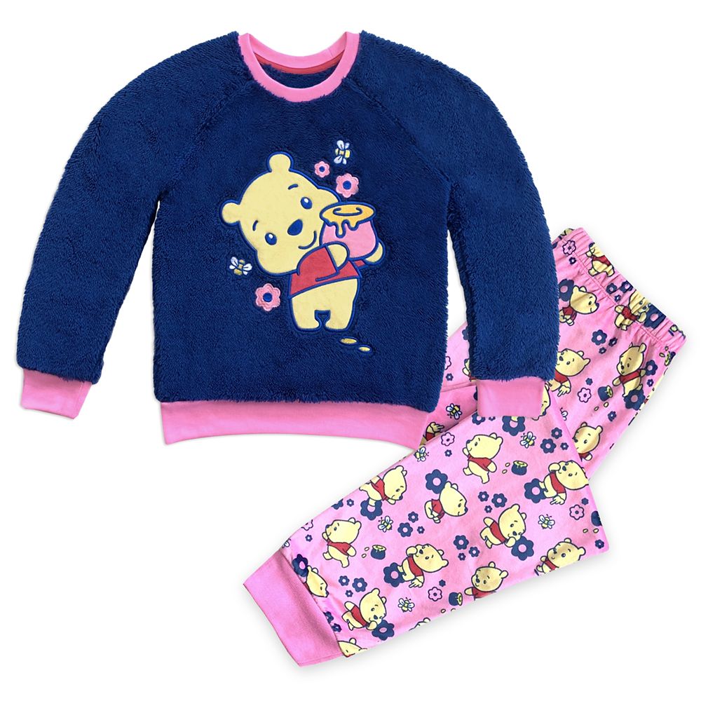 Winnie the Pooh Fleece Pajama Set for Girls