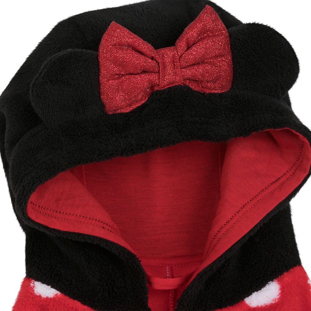 Minnie Mouse Fleece Bodysuit Pajamas for Kids