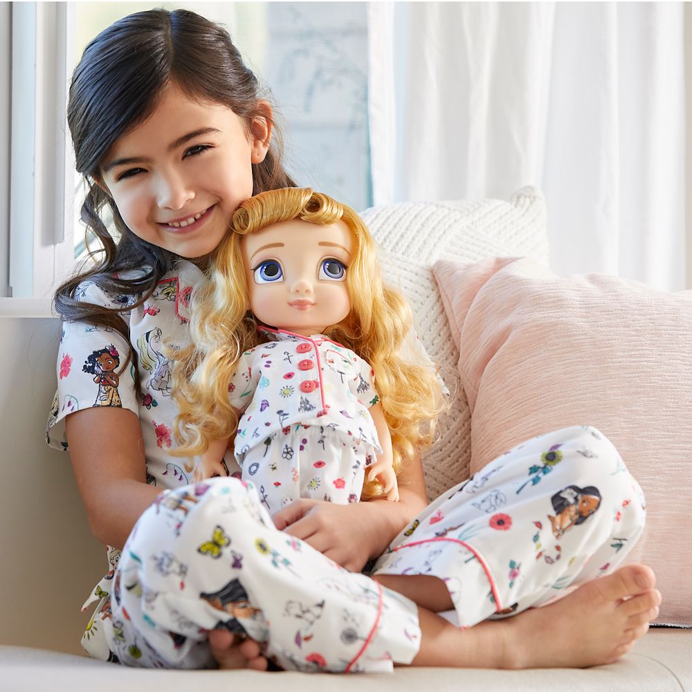 Disney Animators' Collection Matching Pajama Set for Kids and Doll