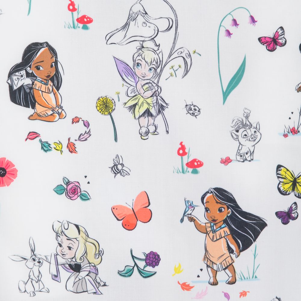 Disney Animators' Collection Matching Pajama Set for Kids and Doll