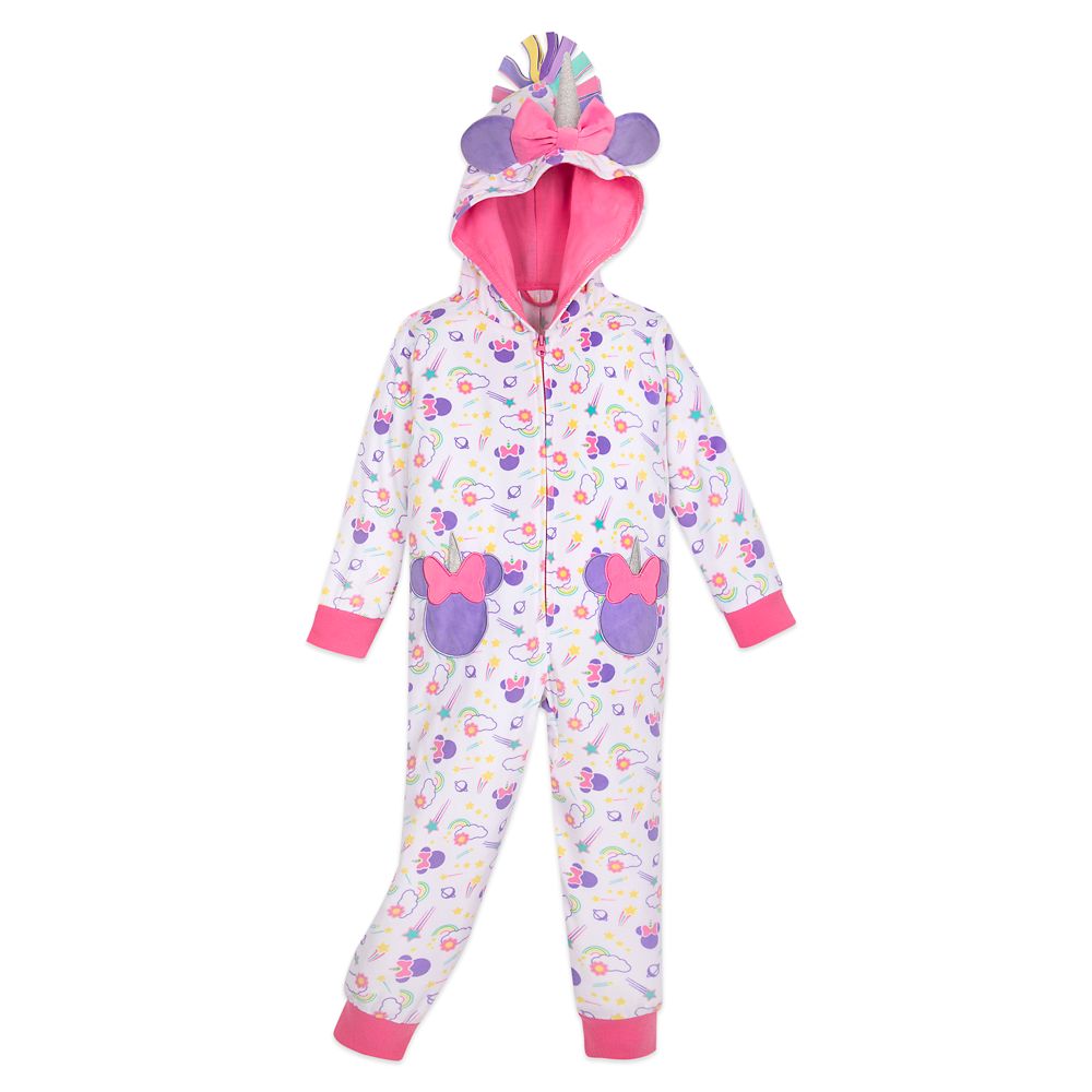 Minnie Mouse Unicorn Bodysuit Pajamas For Girls Shopdisney