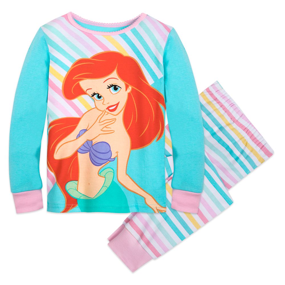 Disney The Little Mermaid/'s Ariel Deluxe Tutu Sleep Set for Girls sizes 4-8