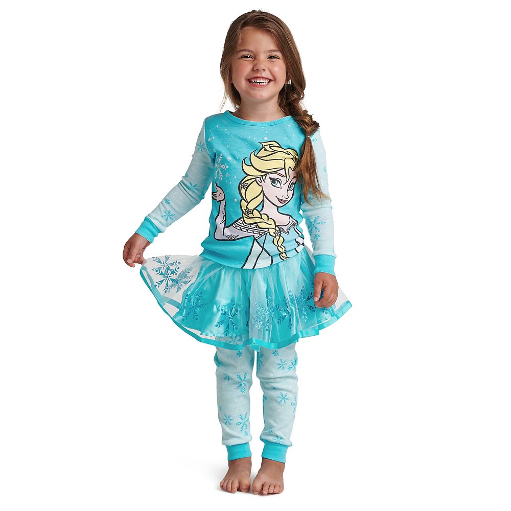 Elsa PJ PALS and Tutu Set for Girls – Frozen