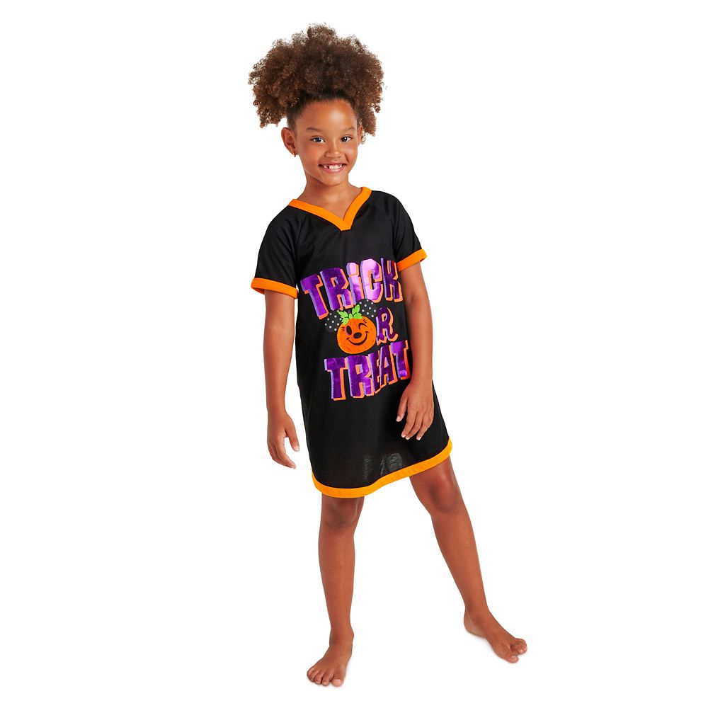 Minnie Mouse Pumpkin Halloween Nightshirt for Girls