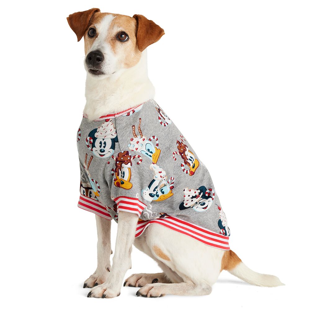 Mickey Mouse and Friends Holiday Pajama Top for Pets