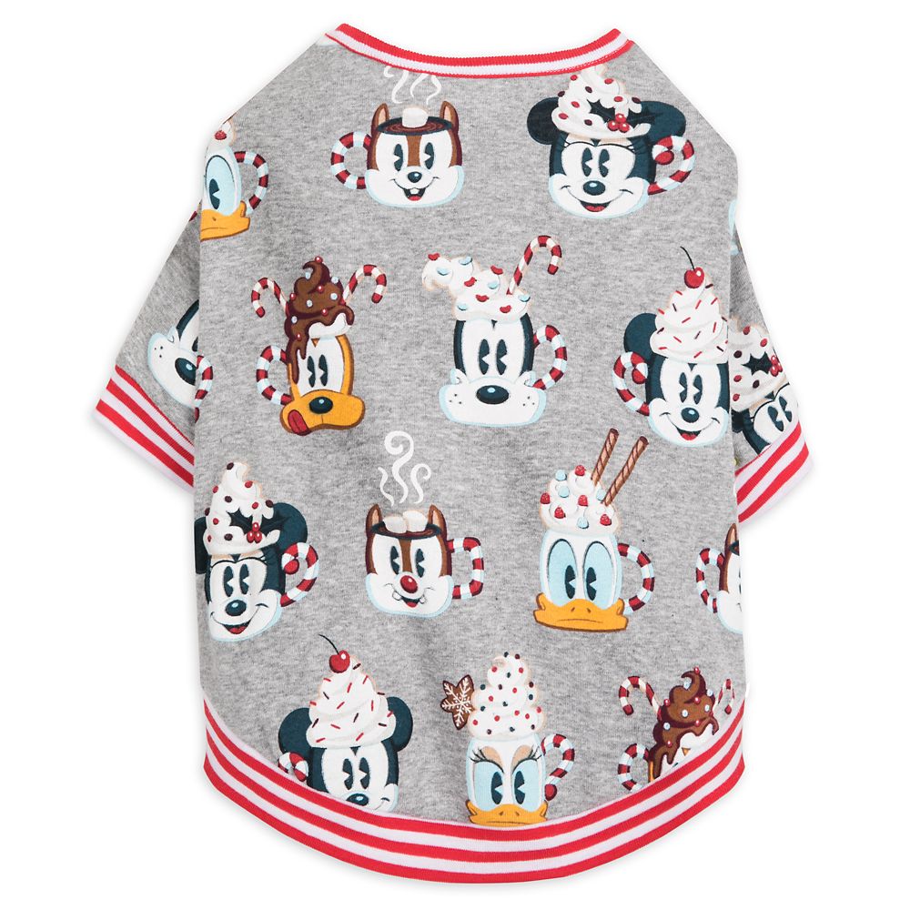 Mickey Mouse and Friends Holiday Pajama Top for Pets