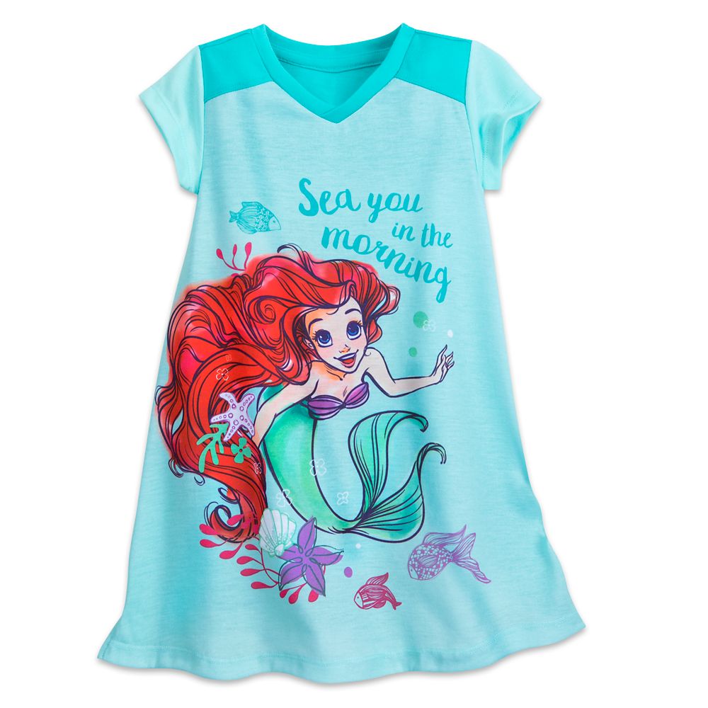 Ariel Nightshirt for Girls