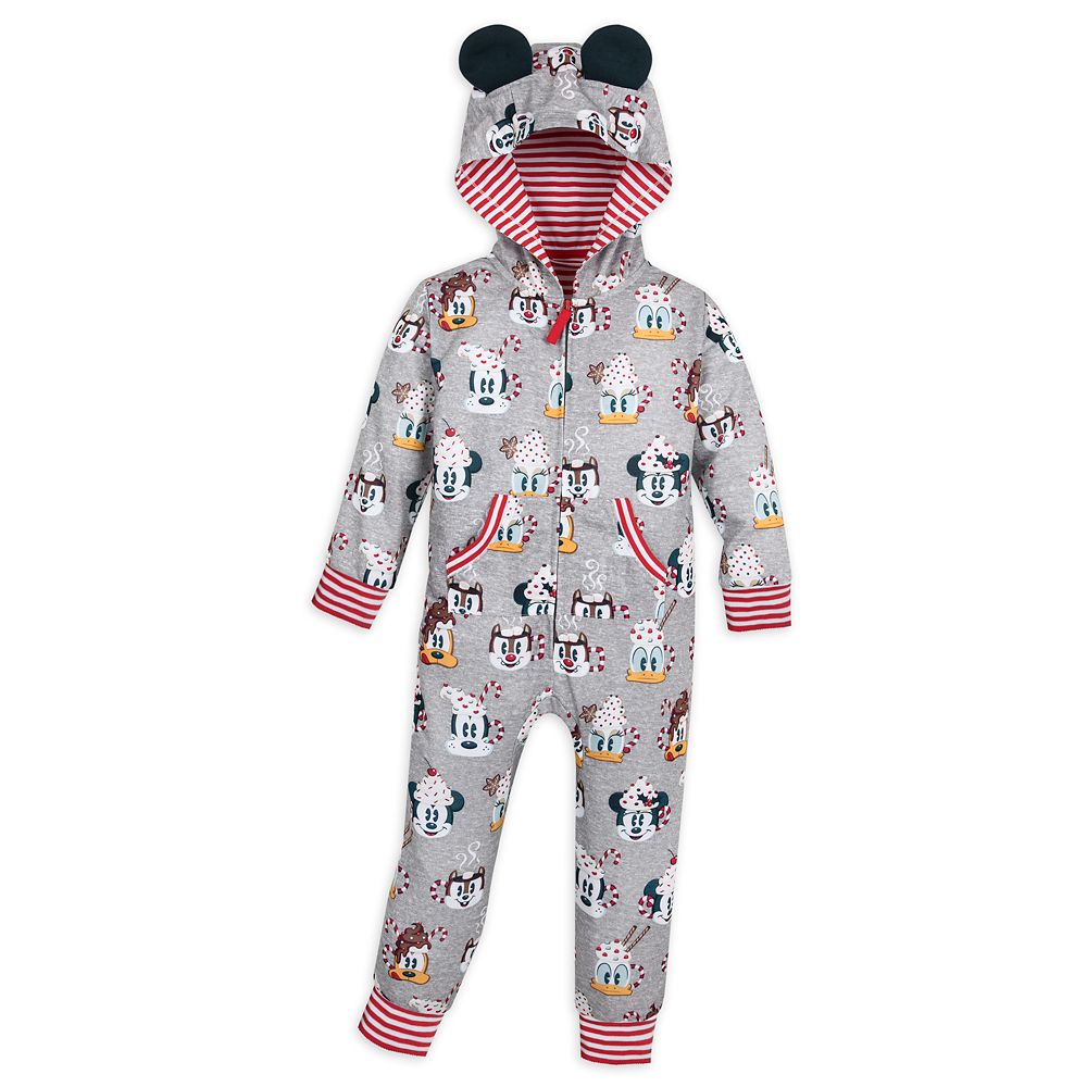 Mickey Mouse and Friends Holiday One-Piece Pajama for Kids Official shopDisney