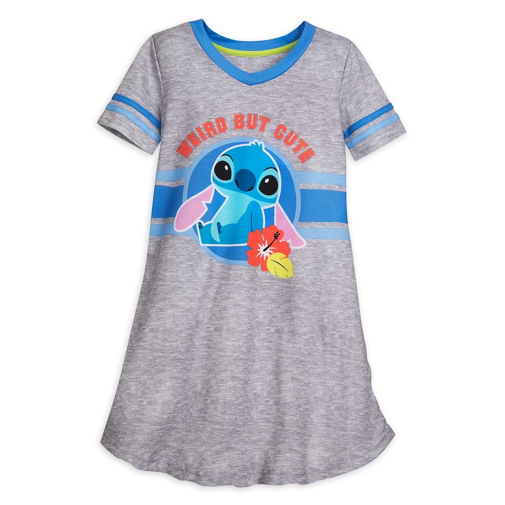 Stitch Robe, Nightshirt and Headband Set for Girls – Lilo & Stitch