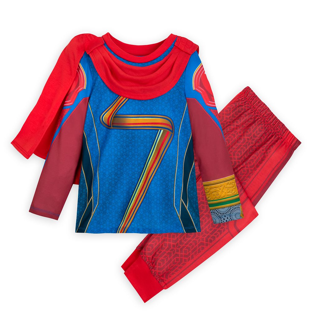 Ms. Marvel Costume Sleep Set for Girls