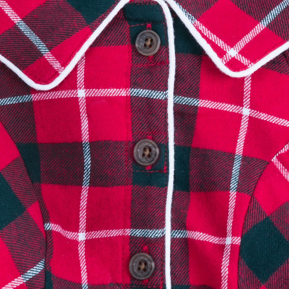 Pluto Holiday Plaid Flannel Shirt for Dogs – Personalized