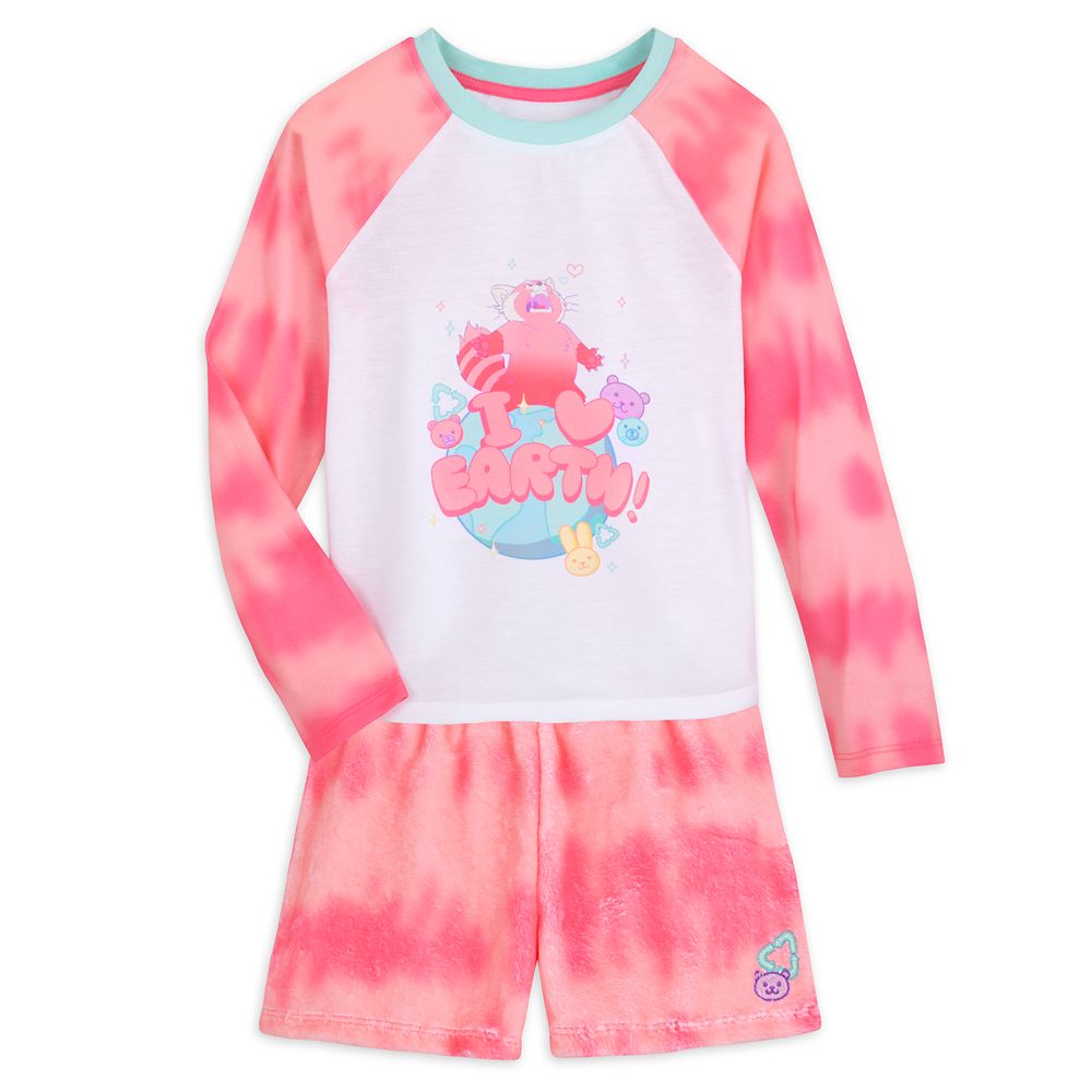 Panda Mei Short Pajama Set for Girls – Turning Red