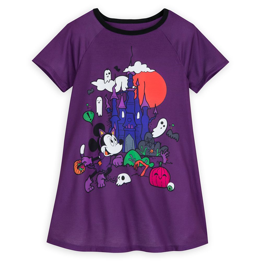 Minnie Mouse Halloween Glow-in-the-Dark Nightshirt for Girls