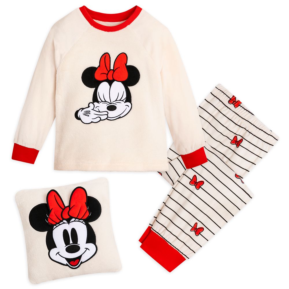 Minnie Mouse Pajamas and Pillow Set for Kids