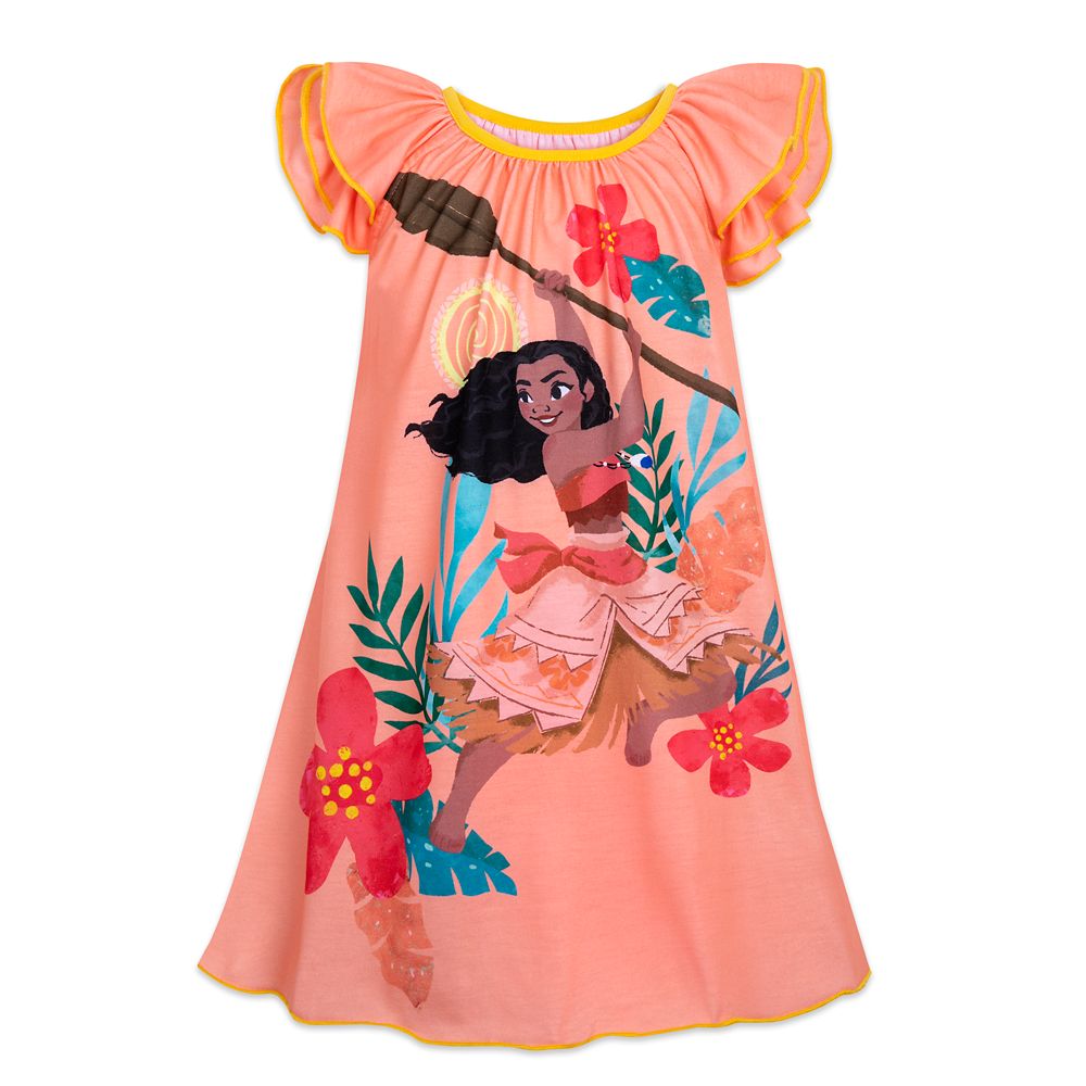 Moana Nightshirt for Girls is available online for purchase