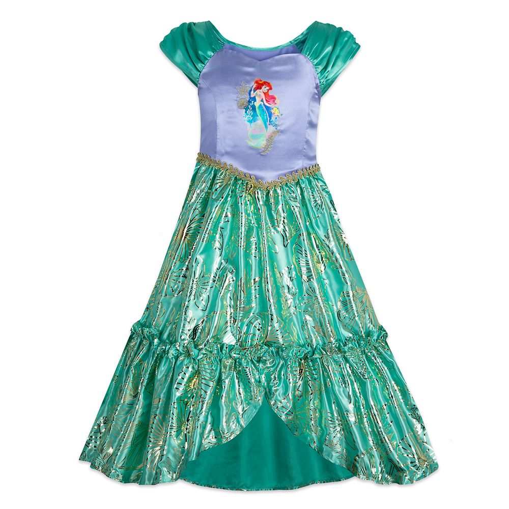 Ariel Deluxe Nightgown for Girls – The Little Mermaid is available online for purchase