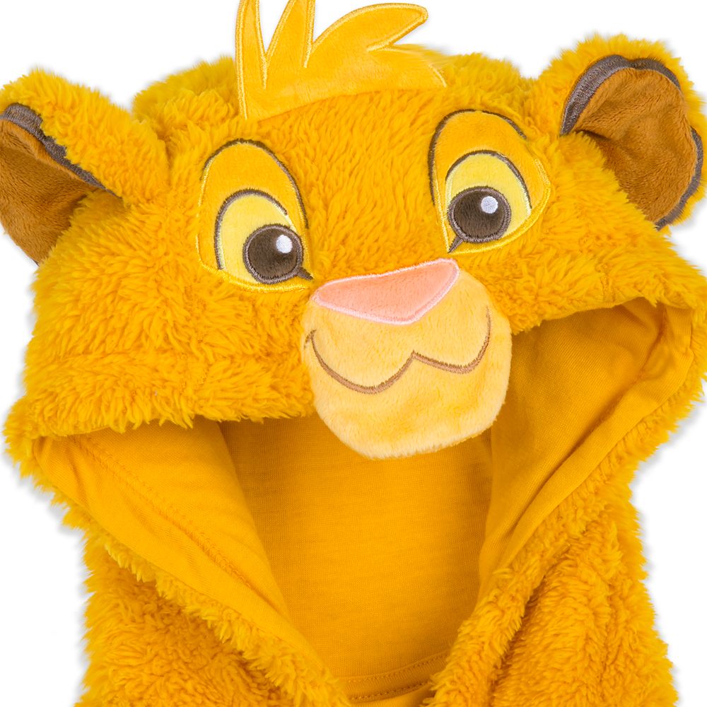 Simba Fleece Bodysuit Pajamas for Kids