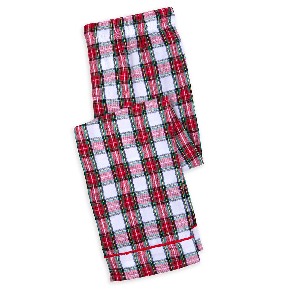 Mickey Mouse Holiday Plaid PJ Set for Boys