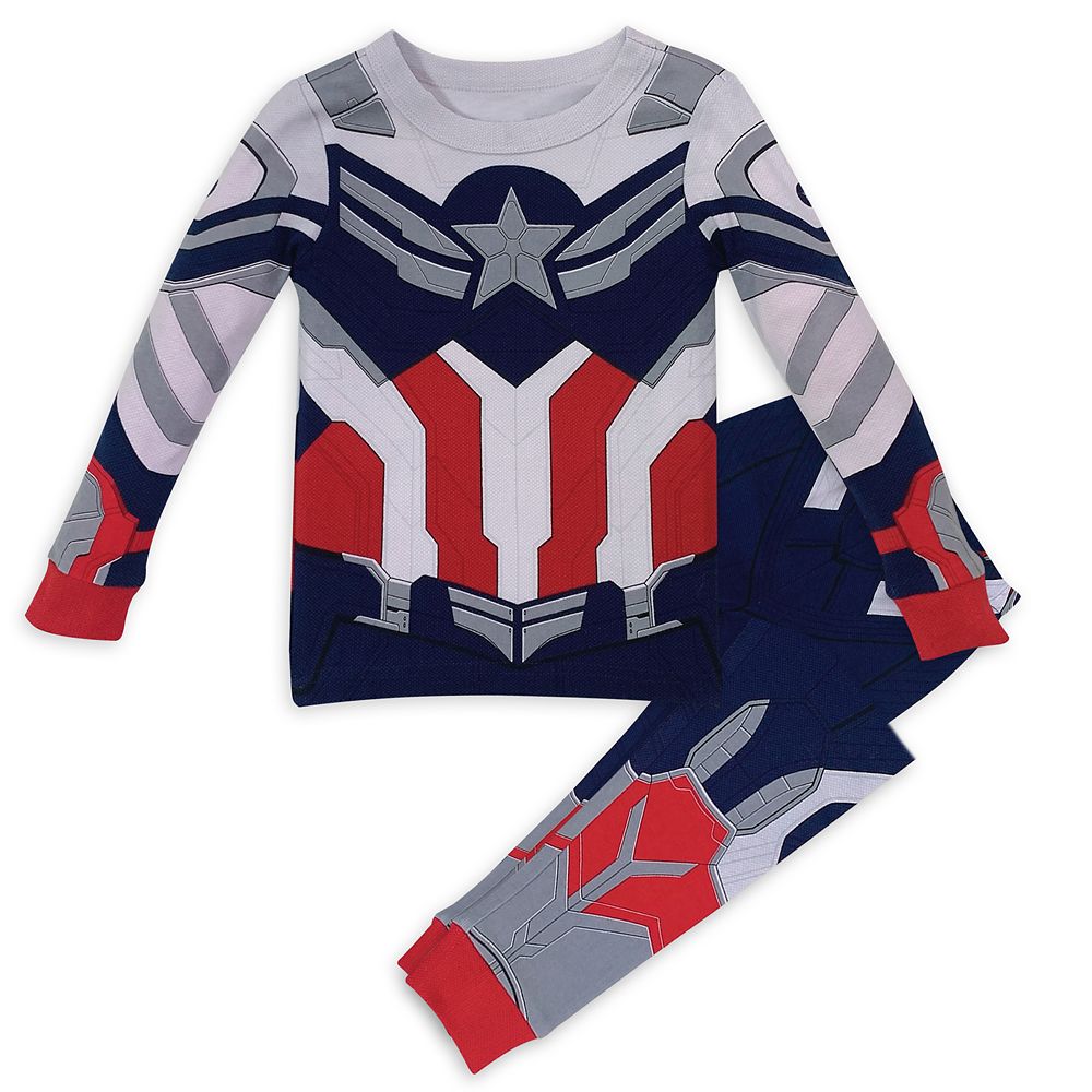 Captain America Costume PJ PALS for Kids  The Falcon and the Winter Soldier Official shopDisney
