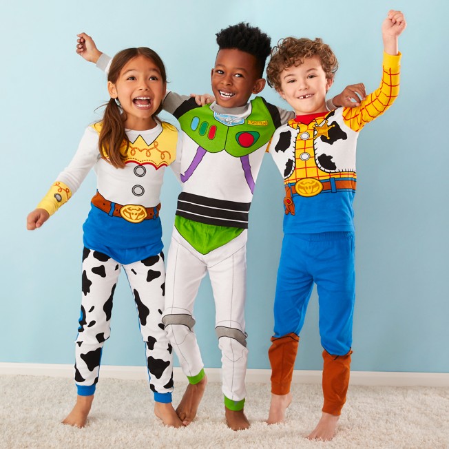 Toy Story Pajamas 2 pcs Set Baby Toddler Kid's Boys Sleepwear Disney Buzz Woody