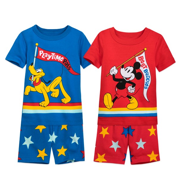 Mickey Mouse and Pluto PJ PALS Set for Boys