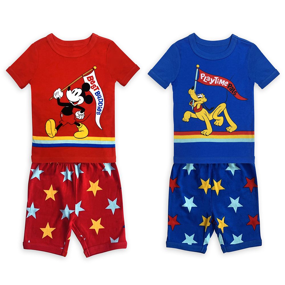 Mickey Mouse and Pluto PJ PALS Set for Boys