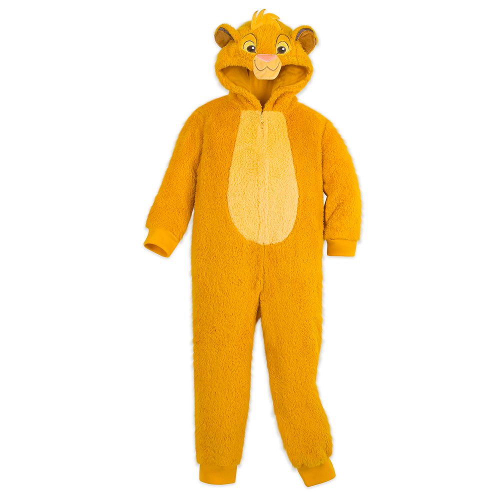 Disney Simba Costume Bodysuit Pajamas for Kids ? The Lion King