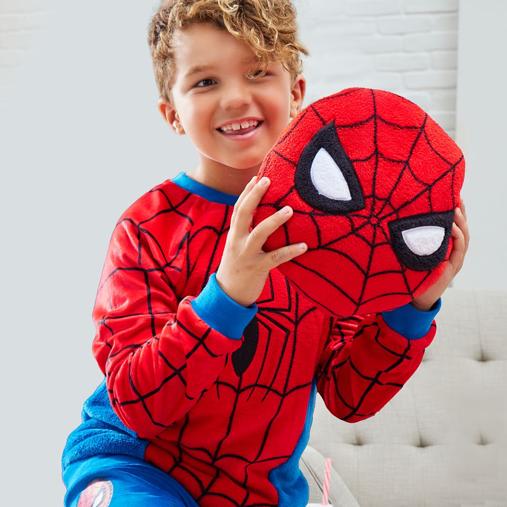 Spider-Man Pajama and Pillow Set for Boys – Personalizable