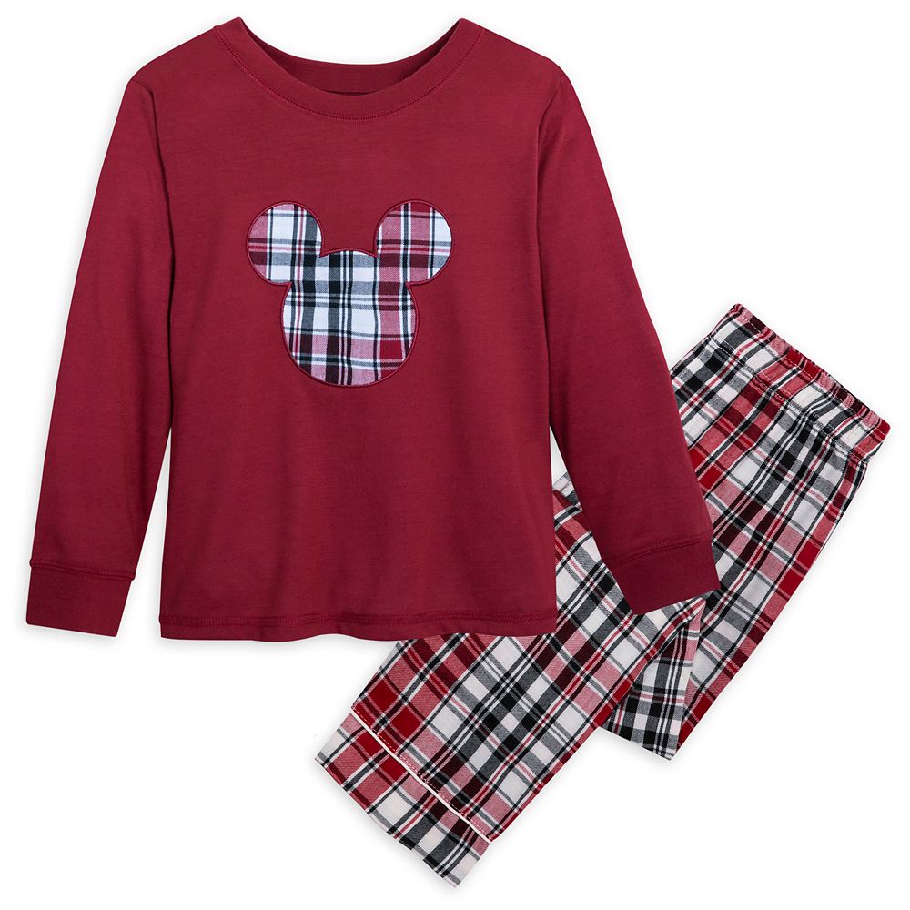 Mickey Mouse Holiday Plaid Sleep Set for Kids is now available online