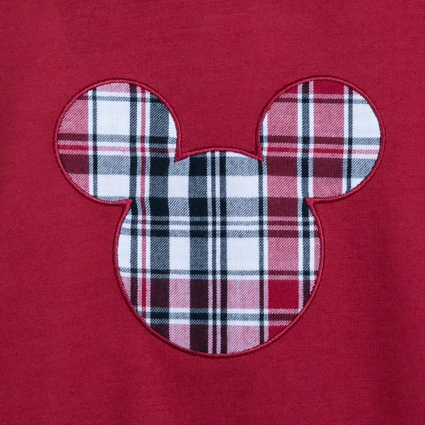 Mickey Mouse Holiday Plaid Sleep Set for Kids