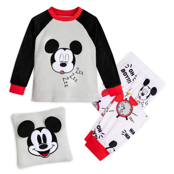 Mickey Mouse Pajamas and Pillow Set for Kids