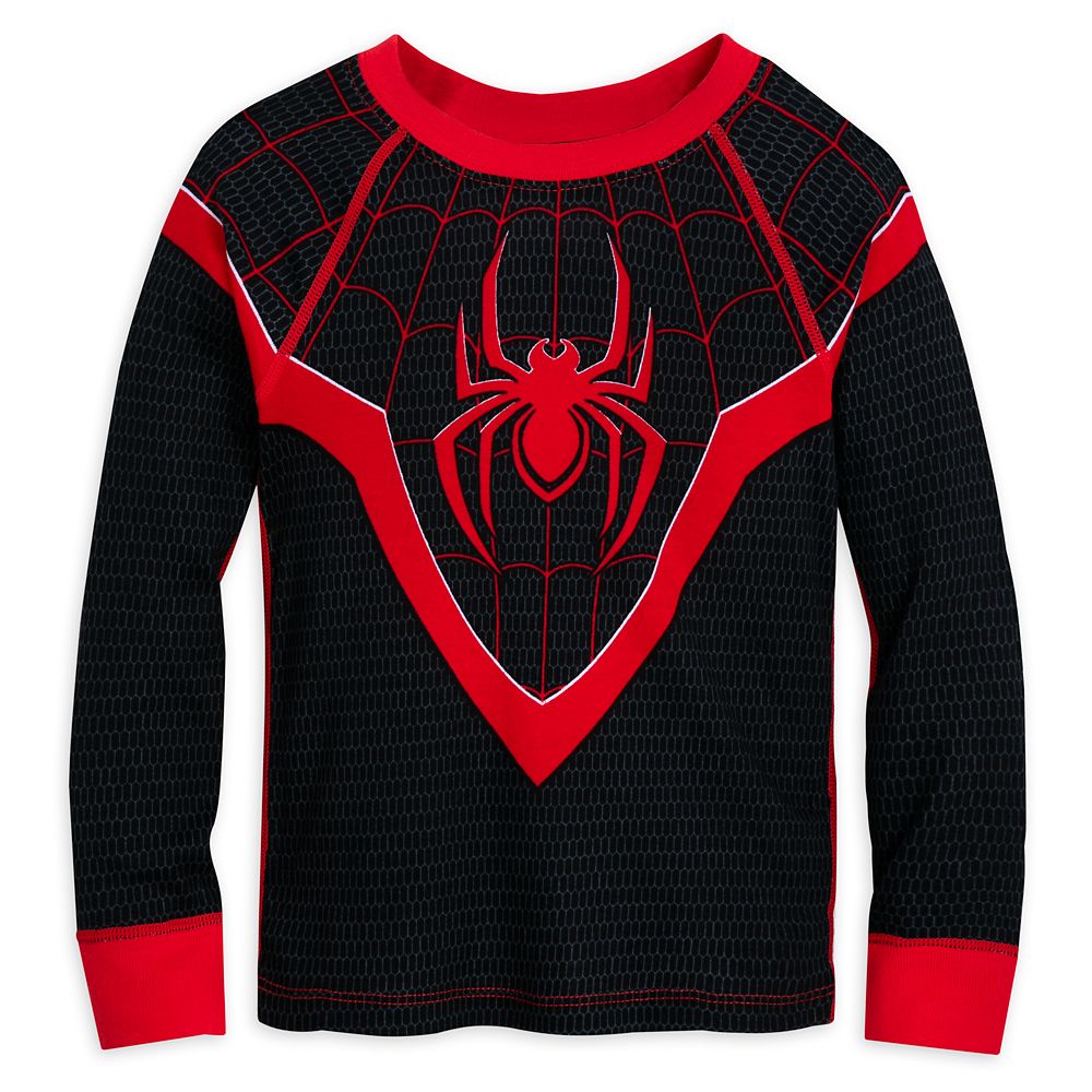 Spider-Man Miles Morales Costume PJ PALS for Kids