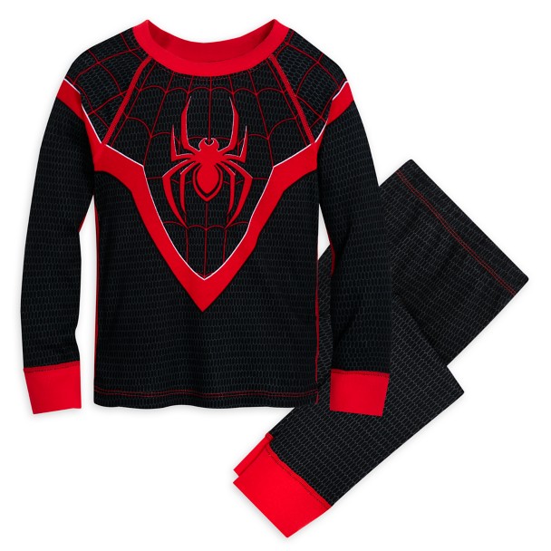 Spider-Man Miles Morales Costume PJ PALS for Kids