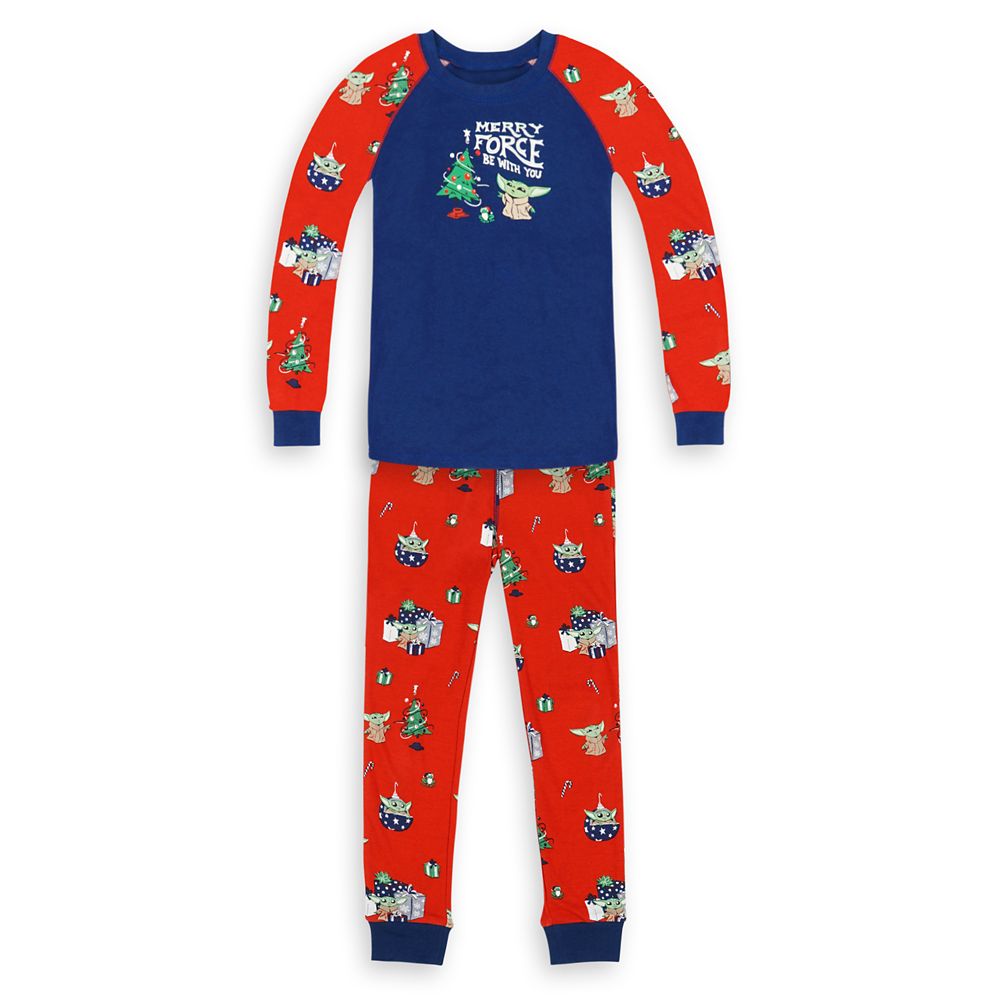 The Child Holiday Pajama Set for Kids by Munki Munki – Star Wars: The Mandalorian