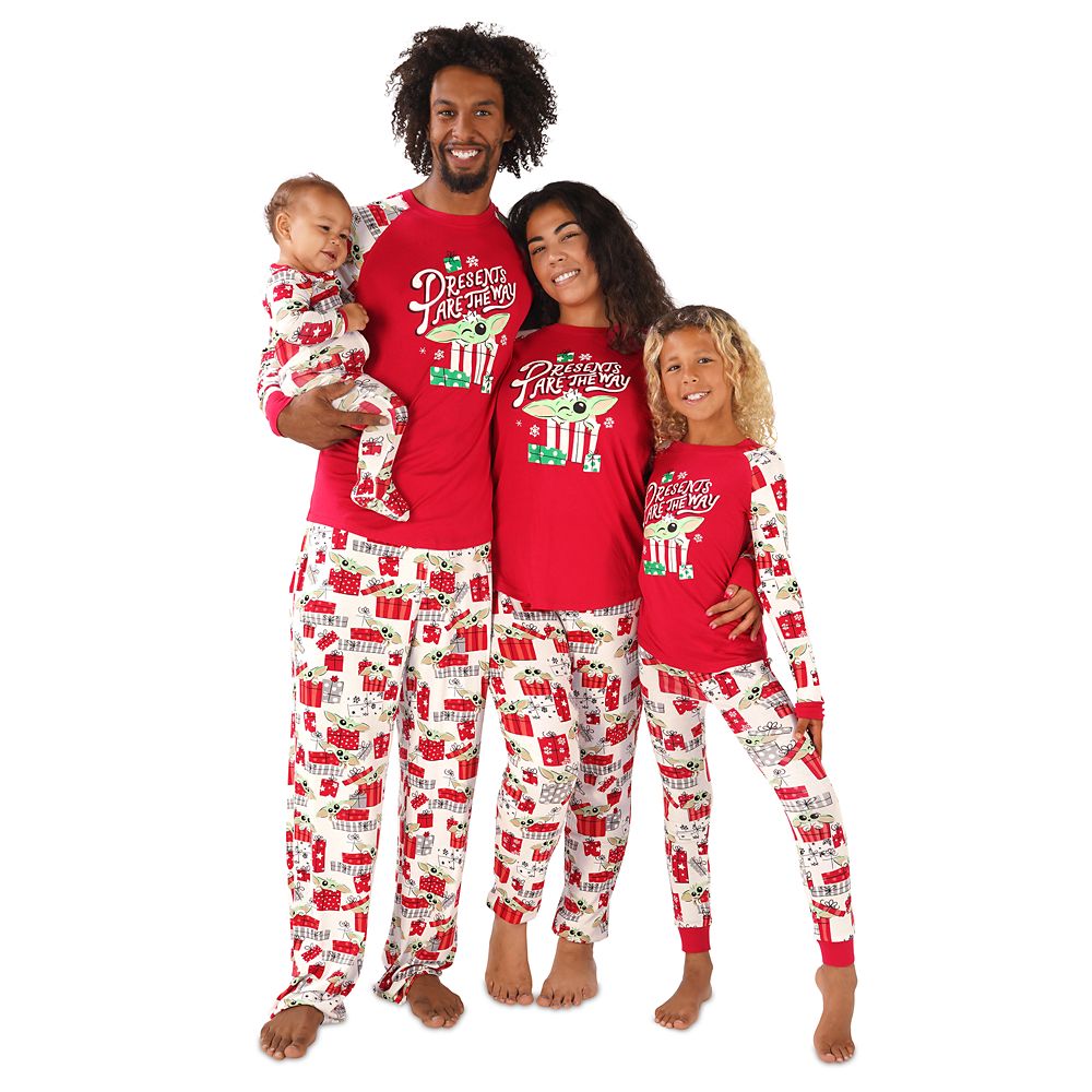 Grogu Holiday Pajama Set for Kids by Munki Munki – Star Wars: The Mandalorian