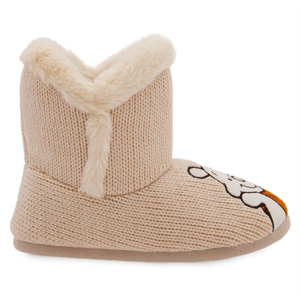 Winnie the Pooh Boot Slippers for Adults