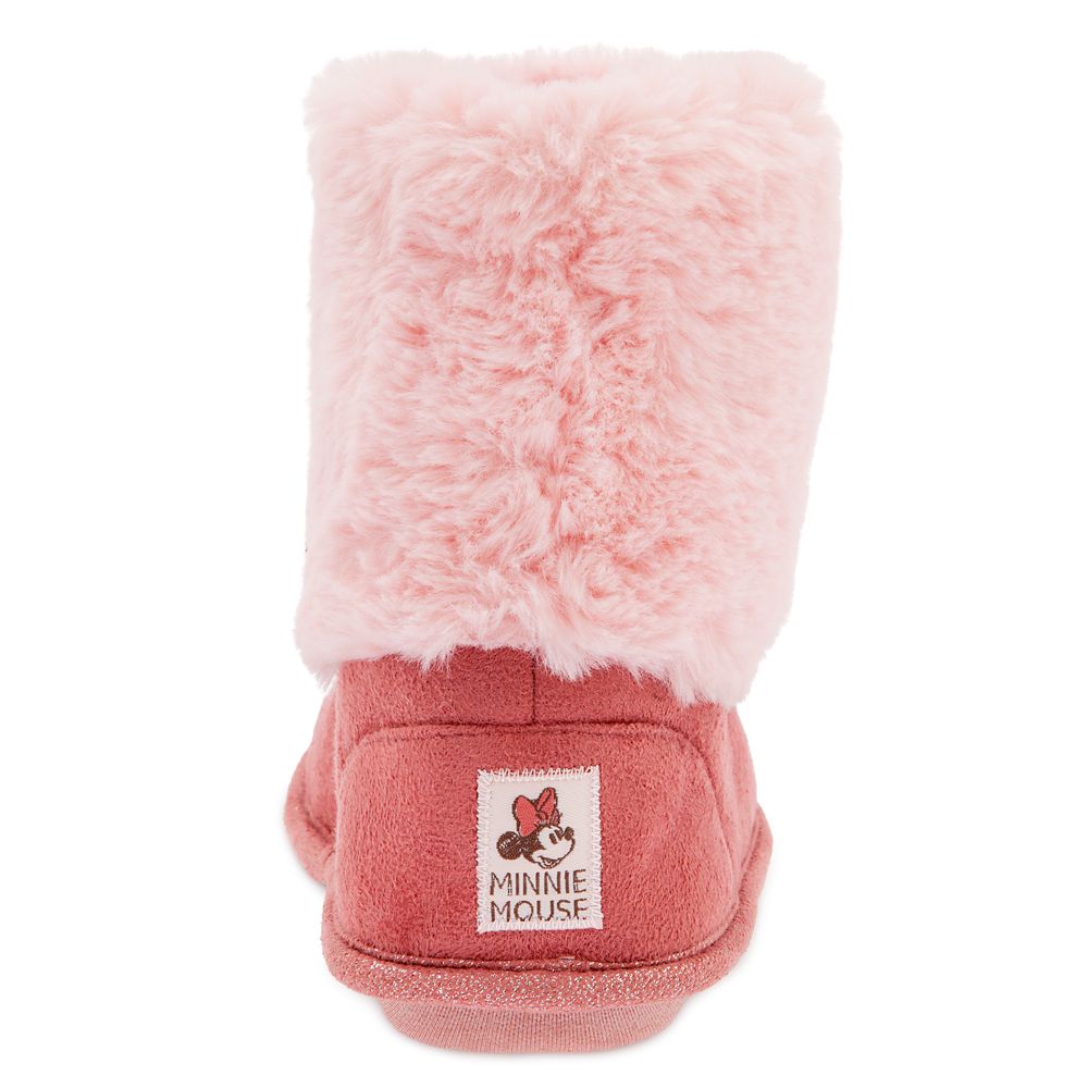Minnie Mouse Boot Slippers for Kids
