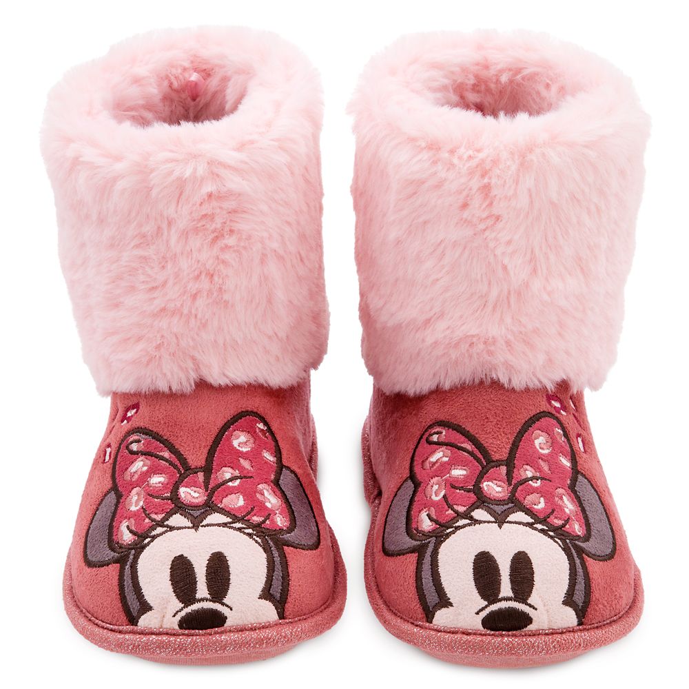 Minnie Mouse Boot Slippers for Kids