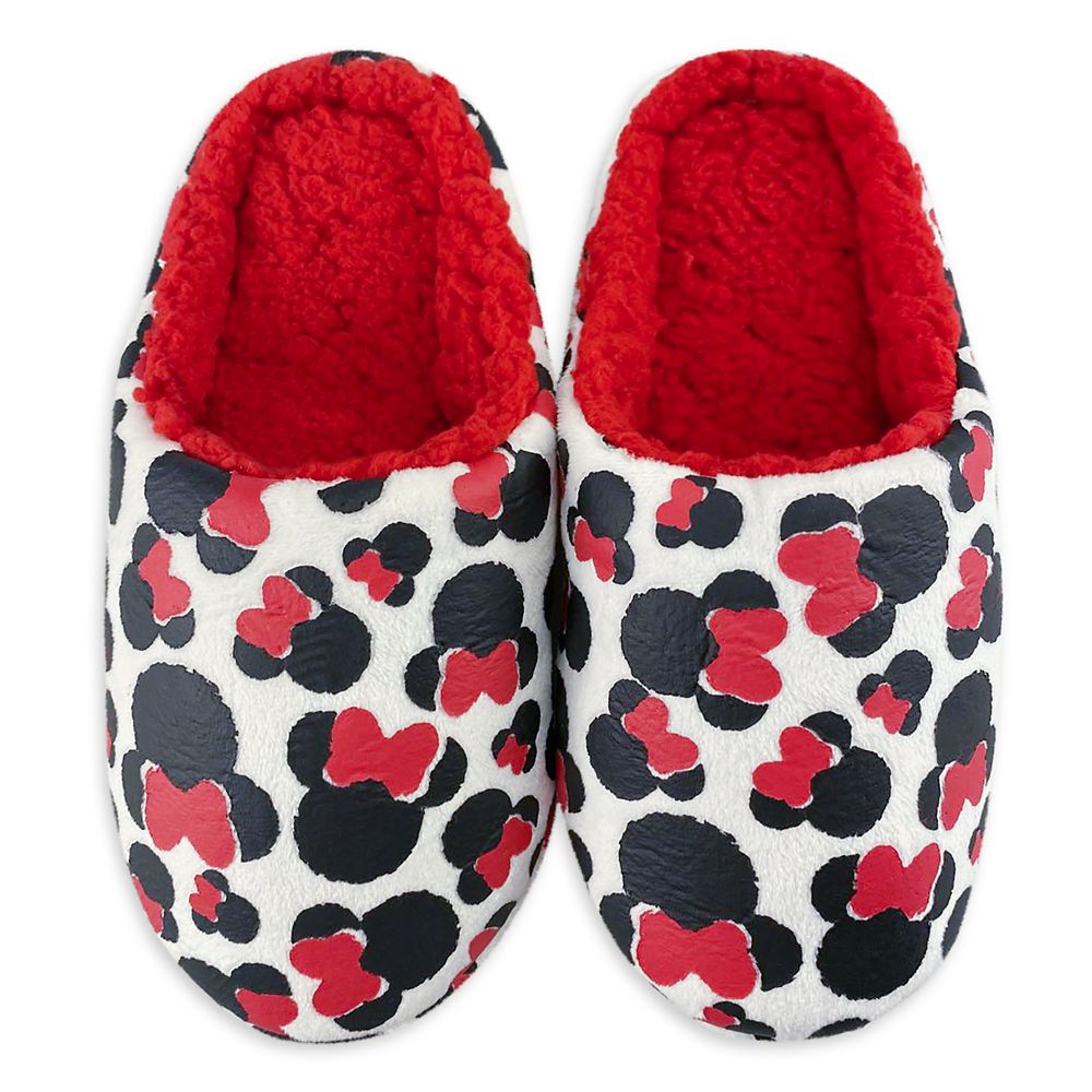 Minnie Mouse Slippers for Women Disney Store