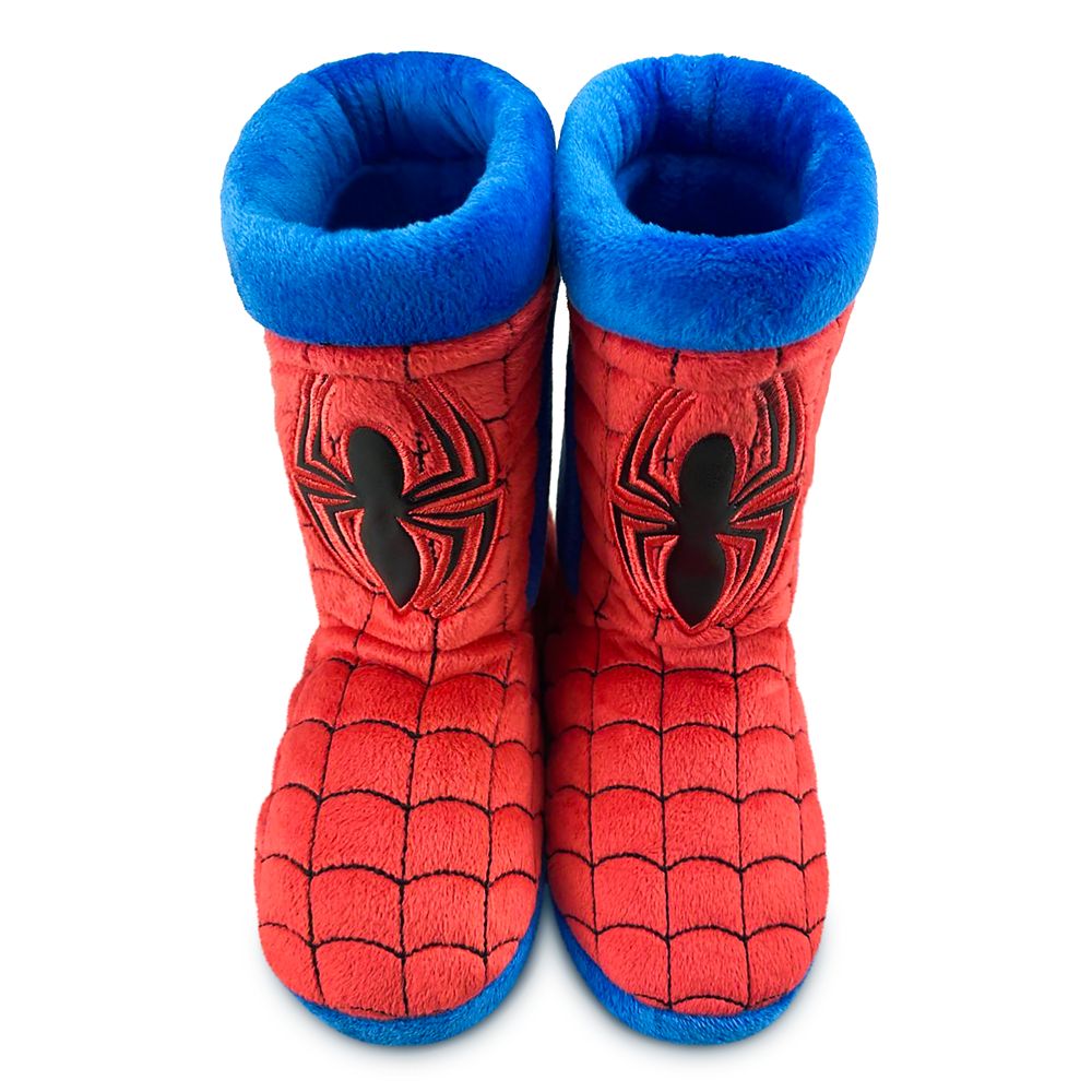 spiderman boot slippers