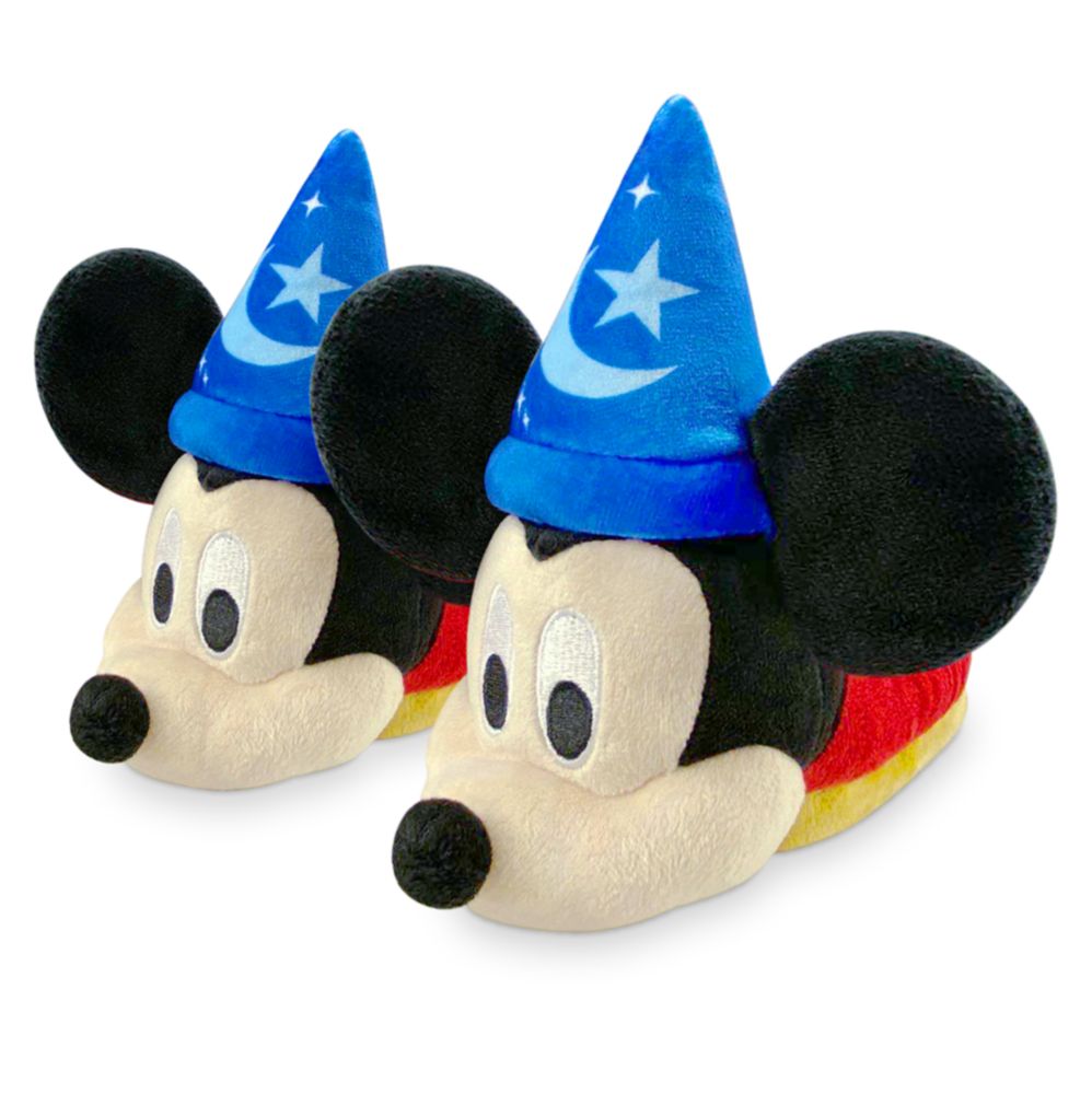 Sorcerer Mickey Mouse Slippers for Kids – Fantasia