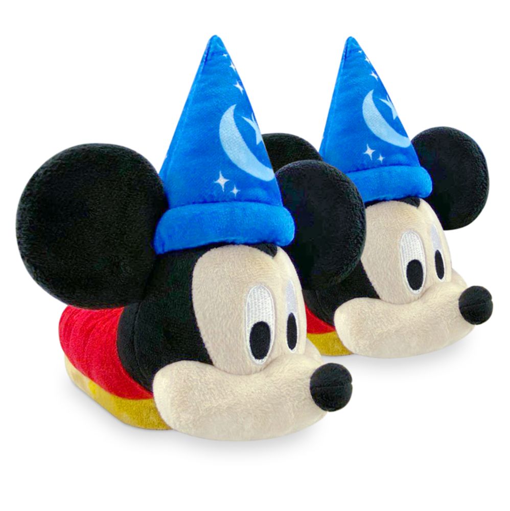 Sorcerer Mickey Mouse Slippers for Kids – Fantasia