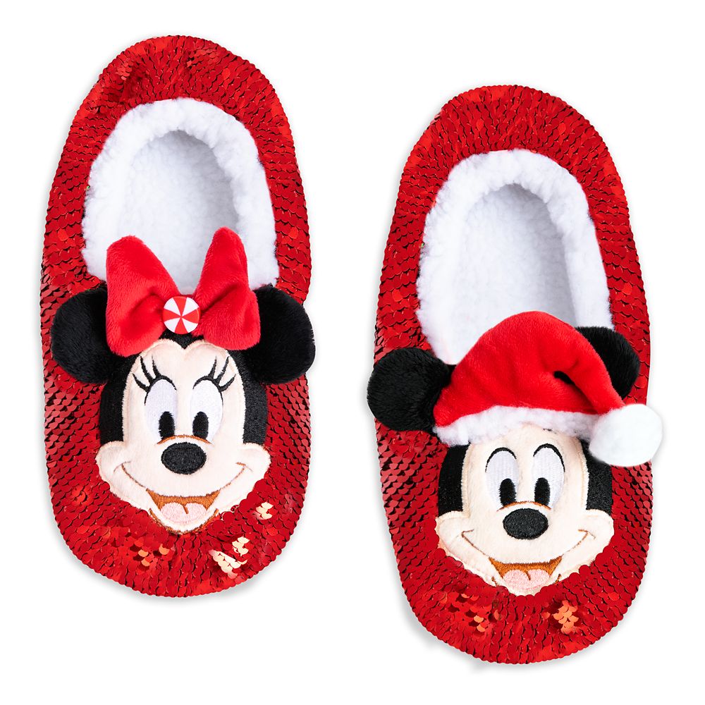 minnie mouse baby slippers