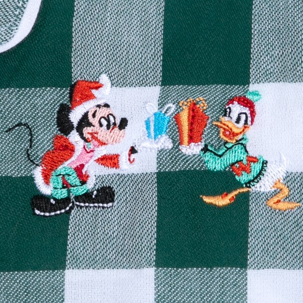 Mickey Mouse and Donald Duck Holiday Family Matching Sleeper for Baby