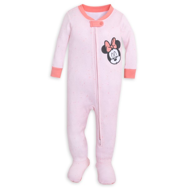 Minnie Mouse Long Sleeve Stretchie Sleeper for Baby