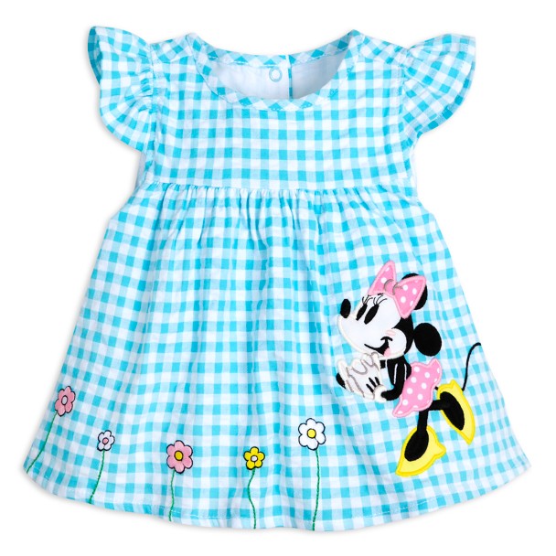 Minnie Mouse Gingham Dress Set for Baby