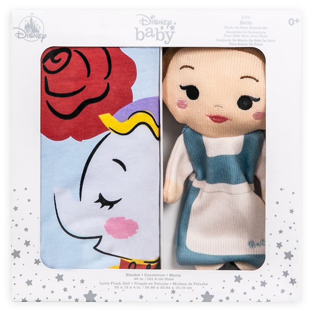 Belle Photo Op Baby Blanket Set – Beauty and the Beast
