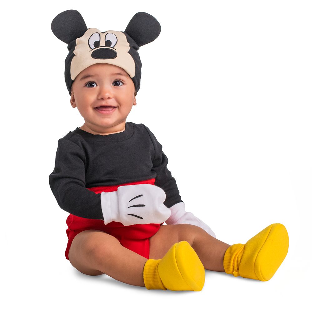 Mickey Mouse Costume Bodysuit for Baby has hit the shelves for purchase